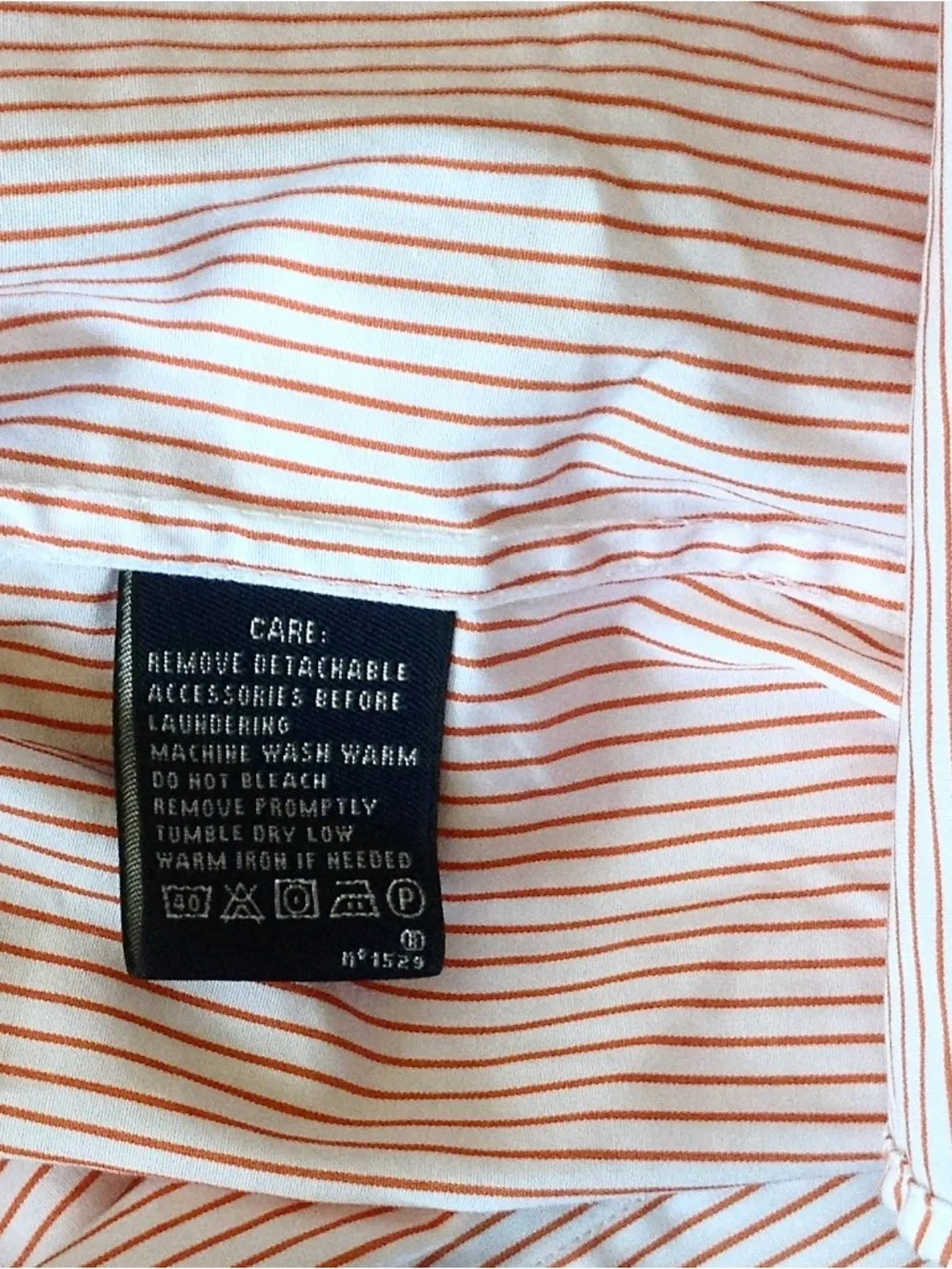 Vintage NWT Ralph Lauren Sport Super Slim Fit Pink Coral Striped Button Shirt 4 - Picture 4 of 12